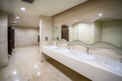Marble Accents and High-End Fixtures